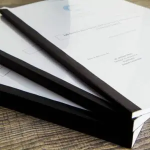 reliure thermocollée : une finition professionnelle et durable pour vos documents